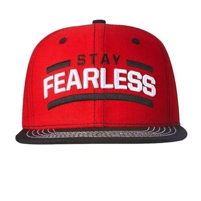 Gorra de béisbol Nikki Bella Stay Fearless ala negra Snapback WWE Foto 1 de 4