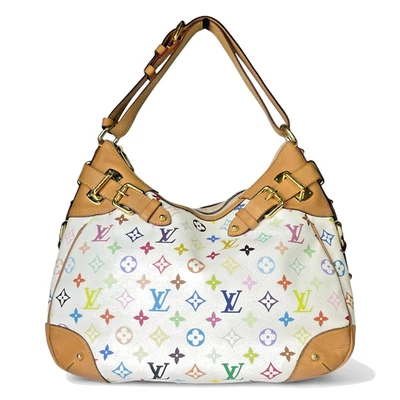 Bolso de Hombro LOUIS VUITTON Murakami Multicolor Blanco Greta Hobo LV Monograma LV Foto 1 de 4