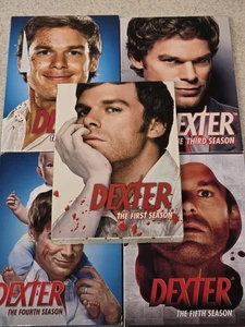 DEXTER THE COMPLETE SERIES DVD LOT SEASONS 1-5  - Picture 1 of 3