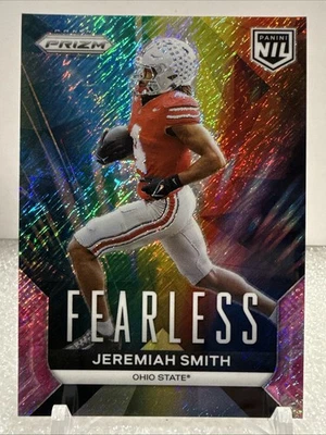 2025 Panini NIL Ohio State - SHIMMER Fearless Prizm #F-2 Jeremiah Smith Foto 1 de 2