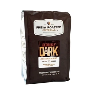Café tostado fresco | café tostado seriamente oscuro | bolsa de 5 libras - Imagen 1 de 1