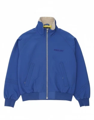 INVICTA Hombres Chaqueta Bomber Reino Unido 36 Pequeña Azul Poliéster ZV09 Foto 1 de 4