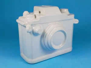 Retro 35 mm weiße Keramik Münzbank - Retro Fotografie Sparschwein von HomArt. - Bild 1 von 10