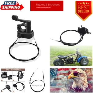Reliable Thumb Throttle Handle Assembly for 50cc to 250cc ATVs & Kids' Safety - Imagen 1 de 10