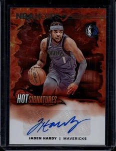 2024-25 Hoops #HS-HDY Jaden Hardy Hot Signatures - Picture 1 of 2