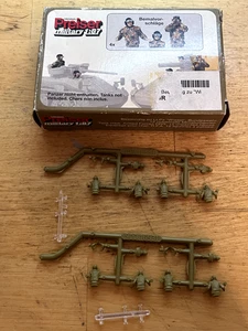 Preiser 16531 kit 12 tripulación del ejército alemán sin pintar para LLPz Wiesel HO 1/87 - Imagen 1 de 1
