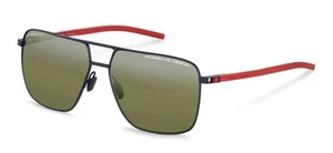 PORSCHE DESIGN P8963 Sunglasses Sun Glasses B417 BLACK-RED Authentic New 61mm Me - Picture 1 of 1