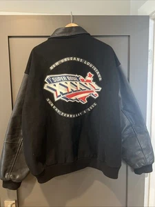 Vintage New England Patriots Super Bowl XXXVI 36 Champions Carl Banks Jacket XXL - Picture 1 of 7