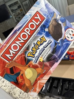 Настольная игра Pokemon Monopoly 2014 издание Kanto Gotta Catch Em All - Изображение 1 из 4