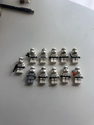 LEGO Star Wars Stormtrooper Minifigure Lot x9 - Image 1 of 3
