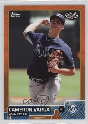 2015 Topps Pro Debut Orange /25 Cameron Varga #42 - Image 1 of 2