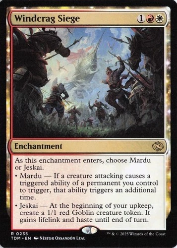 MTG ~ Windcrag Siege ~ Tarkir Dragonstorm ~ Near Mint - Image 1 of 1