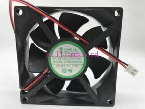 YOUNG LIN DFB802524H 24V 3.6W 8CM 8025 80mm inverter cooling fan 2pin - Picture 1 of 3