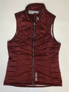 Orange Theory Vest Women’s Small Maroon Red Active Gym Workout Winter READ - Picture 1 of 8