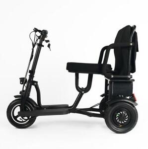Adult Folding 3 Wheel Luggage Disabled Handicap Mobility Electric Scooter