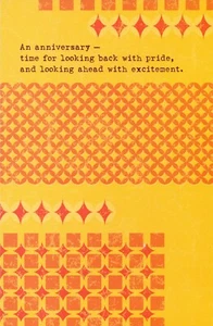 Tarjeta Alentadora de FELIZ ANIVERSARIO 🙂 Celebrada por American Greetings + Sobre - Imagen 1 de 5