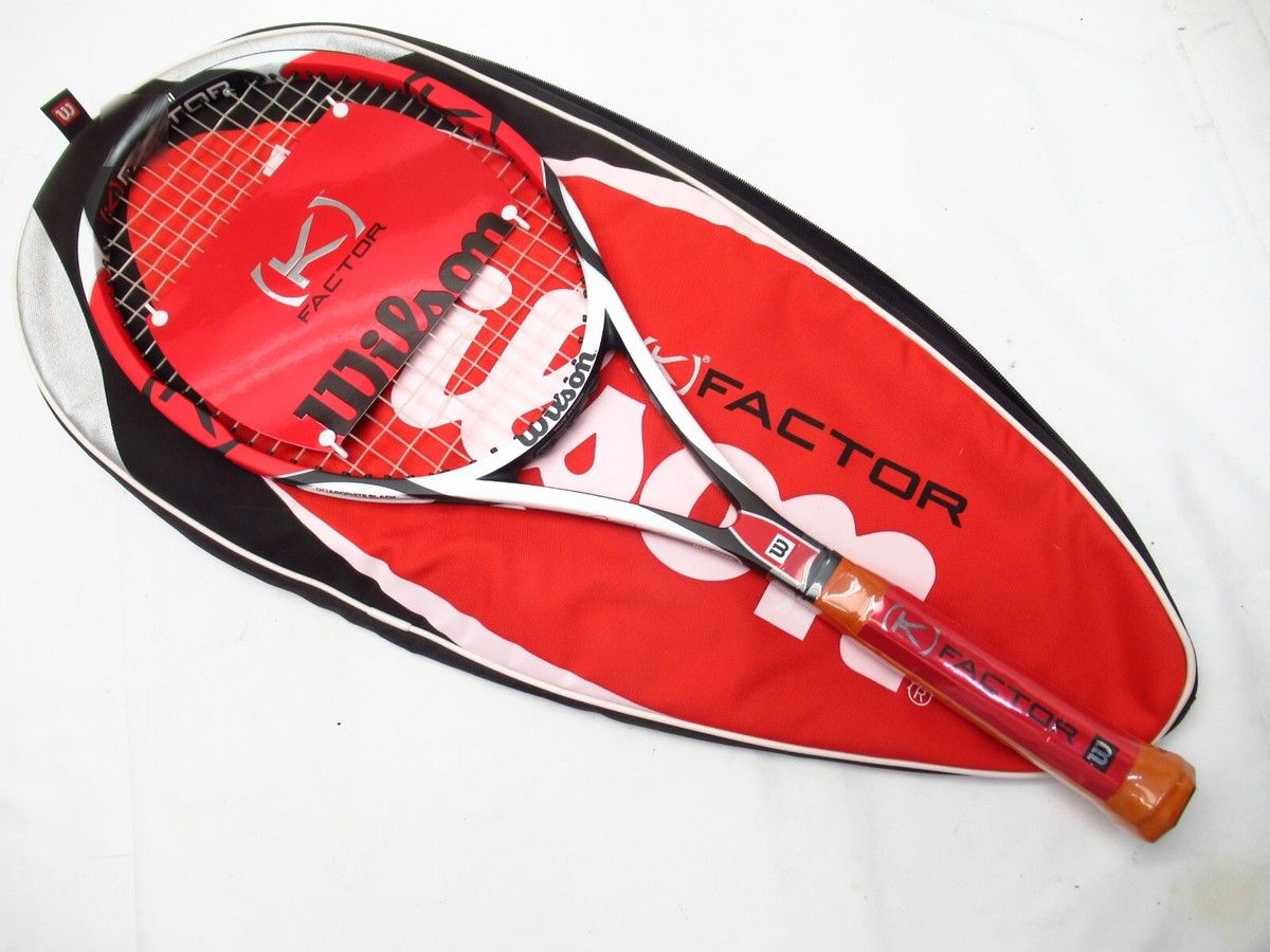 Wilson SIX ONE TOUR ソフトカバー付 Wilson - Six One Comp Titanium - L1 - 4 1/8 Midplus 100 SQ