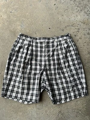 Pantalones Cortos True Vintage Años 60 Para Hombre A Cuadros Retro Groovy Mod Golf 34 en Cintura Foto 1 de 4