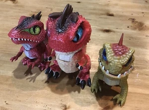 PREHISTORIC PETS LOT SNAPTORS RIPTILES DINOSAUR KIDS TOYS MATTEL 2010 - Picture 1 of 10