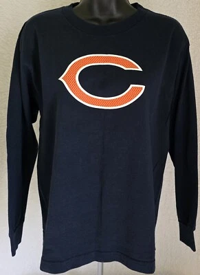 Reebok Mens Womens Shirt Size L Large Long Sleeve Chicago Cubs - Image 1 of 4