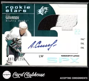 2002-03 SPx #146 Alexei Smirnov Auto /1250 - Picture 1 of 2