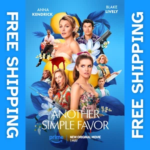 Another Simple Favor (2025) Blu-ray Brand New! Hot 1080p Full HD Region Free CD - Picture 1 of 16