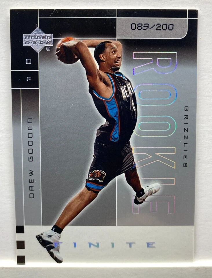 VTG 2002-03 Upper Deck Finite 089/200 Drew Gooden #237 Rookie RC A1 - Image 1 of 1
