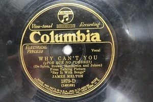 James Melton - COLUMBIA 11879-D - Why Can't You & Little Pal - Bild 1 von 2