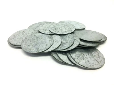 Thomas & Betts 820 Conducto Acero en Blanco Penny 2" LOTE DE 50 Foto 1 de 2