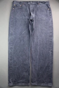 Pantalones de mezclilla para hombre Levi's Button Fly 501 rectos talla 42x32 (medida 41x30) - Imagen 1 de 8