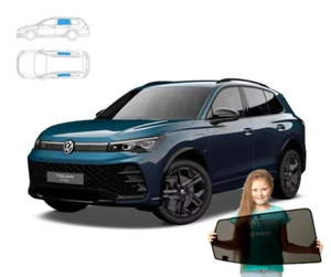 Sonnenschutz für Volkswagen Tiguan 3 III SUV ab 2024- 2-teiliges auf Magneten - Bild 1 von 8