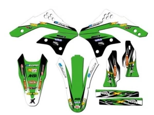 2006-2008 KX 450F VELOCITY Green Senge Graphics Kit Compatible with Kawasaki - Picture 1 of 4