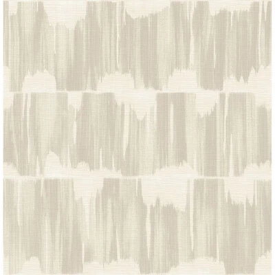 A-Street Prints 2764-24345 Serendipity Shibori Wallpaper, Beige 20.5in x 33ft - Image 1 of 4