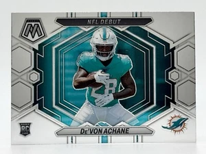 2023 Panini Mosaic NFL Debut De'Von Achane RC Miami Dolphins - Picture 1 of 2