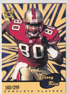 JERRY RICE 1999 Pacific Aurora Complete Players #9 160/299 49ers - Picture 1 of 2