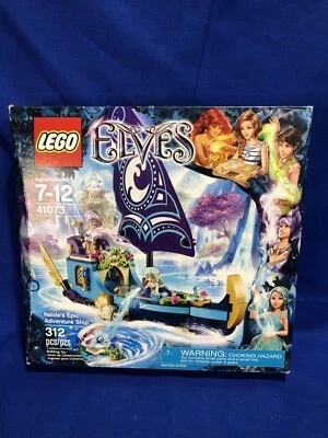 LEGO ELVES SERIES #41073 NAIDA'S EPIC ADVENTURE SHIP UNSEALED NEW OPEN BOX - Image 1 of 4