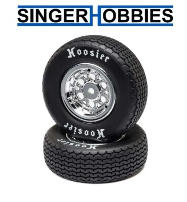 LOSI LOS-2418 Front Tire Set, Mounted, Hard: 22S Sprint HH - Image 1 of 2