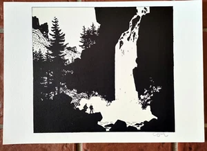 COSEY - Siebdruck CALYPSO: LES DIABLERETS - Rasputin - Bild 1 von 1