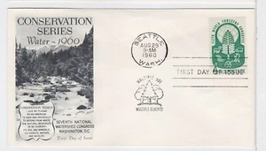 TurtlesTradingPost- World Forestry Congress 1960 FDC #1156 Fleetwood Cachet - Picture 1 of 1
