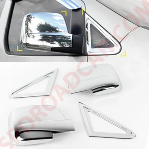 Chrome Side Mirror A Pillar Cover Molding for 2008-2017 Hyundai Starex K-365 - Picture 1 of 4