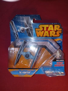 Hot Wheels Star Wars Imperial TIE Fighter Vehicle with flight navigator 2014 - Picture 1 of 1