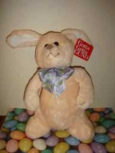 Gund Pastel Peach Smoothie Plush Bunny Rabbit, #3611 - Picture 1 of 3