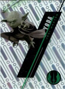 Star Wars 2016 High Tek Pattern 1 Form 1 Base Card SW-3 Yoda