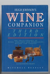 WINE ,HUGH JOHNSON'S WINE COMPANION , THIRD EDITION , 1992 - Picture 1 of 1