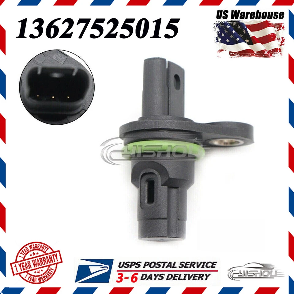 13627525015 Crank Crankshaft Position Sensor Fit BMW Z4 X3 X5 X6 328i M3 335i - Image 1 of 4
