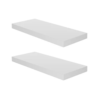 Pack 2 Estantes Flotantes Blanco Mate 60 x 24cm (03189x2) - Imagen 1 de 3