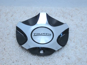 TOUREN C1031901-M CUSTOM ALLOY WHEEL BOLT ON METAL CENTER CAP #2B-10 - Picture 1 of 2