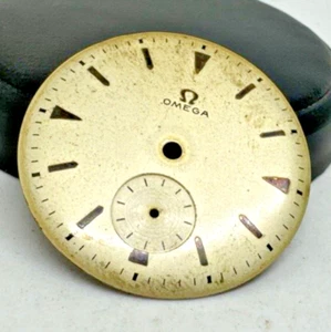 Dial Original OMEGA Vintage Seconds H6 D.32,3mm Supports h5 And 11 Ivory - Picture 1 of 4