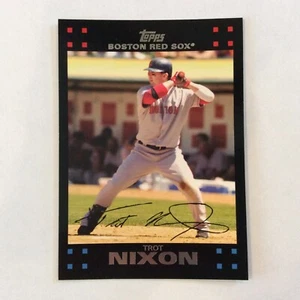 2007 Topps #142 Trot Nixon Boston Red Sox - Picture 1 of 2