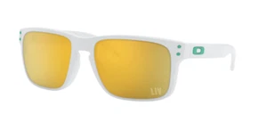 Oakley Super Bowl LIV Holbrook Blanco Mate Prizm Oro 24K Polarizado OO9102 O6 - Imagen 1 de 4